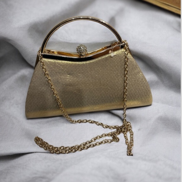 D’murgeaux gold bedazzle purse - Picture 6 of 6